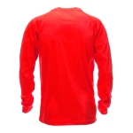 Langärmeliges Laufshirt aus Polyester, 135 g/m2, MKT Maik farbe rot