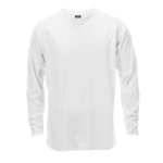 Langärmeliges Laufshirt aus Polyester, 135 g/m2, MKT Maik farbe weiß