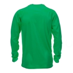 Langärmeliges Laufshirt aus Polyester, 135 g/m2, MKT Maik farbe grün