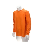 Langärmeliges Laufshirt aus Polyester, 135 g/m2, MKT Maik farbe orange zweite Ansicht