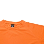 Langärmeliges Laufshirt aus Polyester, 135 g/m2, MKT Maik farbe orange fünfte Ansicht