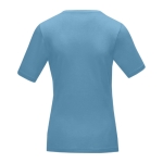 T-Shirts für Damen mit Logo aus Bio-Baumwolle, 200 g/m2, Elevate NXT farbe blau