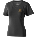 T-Shirts für Damen mit Logo aus Bio-Baumwolle, 200 g/m2, Elevate NXT dritte Rückansicht