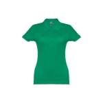 Damen-Poloshirt aus Baumwolle in vielen Farben, 195 g/m2, THC Eve farbe grün zweite Ansicht