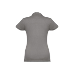 Damen-Poloshirt aus Baumwolle in vielen Farben, 195 g/m2, THC Eve farbe dunkelgrau dritte Ansicht