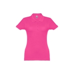 Damen-Poloshirt aus Baumwolle in vielen Farben, 195 g/m2, THC Eve farbe pink zweite Ansicht