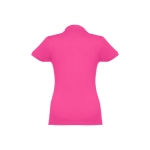 Damen-Poloshirt aus Baumwolle in vielen Farben, 195 g/m2, THC Eve farbe pink dritte Ansicht