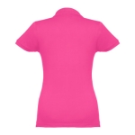 Damen-Poloshirt aus Baumwolle in vielen Farben, 195 g/m2, THC Eve farbe pink