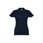 Damen-Poloshirt aus Baumwolle in vielen Farben, 195 g/m2, THC Eve farbe marineblau zweite Ansicht