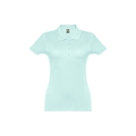 Damen-Poloshirt aus Baumwolle in vielen Farben, 195 g/m2, THC Eve farbe mintgrün zweite Ansicht