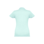 Damen-Poloshirt aus Baumwolle in vielen Farben, 195 g/m2, THC Eve farbe mintgrün dritte Ansicht