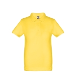 Poloshirts für Kinder aus Baumwolle, 195 g/m2, THC Adam Kids farbe gelb