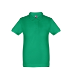 Poloshirts für Kinder aus Baumwolle, 195 g/m2, THC Adam Kids farbe grün