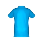 Poloshirts für Kinder aus Baumwolle, 195 g/m2, THC Adam Kids farbe cyan-blau Stimmungsbild