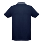 Slim-Fit-Poloshirts mit Logo aus Baumwolle, 210 g/m2, THC Rome farbe blau