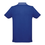 Slim-Fit-Poloshirts mit Logo aus Baumwolle, 210 g/m2, THC Rome farbe köngisblau