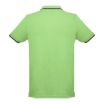 Slim-Fit-Poloshirts mit Logo aus Baumwolle, 210 g/m2, THC Rome farbe hellgrün