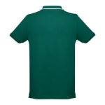 Slim-Fit-Poloshirts mit Logo aus Baumwolle, 210 g/m2, THC Rome farbe dunkelgrün