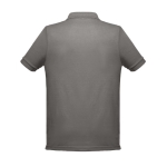 Poloshirts in Vollfarbe, Baumwolle und Polyester, 200 g/m2, THC Berlin farbe dunkelgrau dritte Ansicht