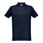 Poloshirts in Vollfarbe, Baumwolle und Polyester, 200 g/m2, THC Berlin farbe ultramarinblau