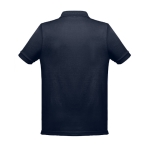 Poloshirts in Vollfarbe, Baumwolle und Polyester, 200 g/m2, THC Berlin farbe ultramarinblau dritte Ansicht