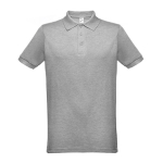 Poloshirts in Vollfarbe, Baumwolle und Polyester, 200 g/m2, THC Berlin zweite Ansicht