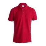 Günstige Poloshirts aus Baumwolle in vielen Farben, 180 g/m2, Keya farbe rot