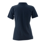 Damen-Poloshirts bedrucken aus Baumwolle, 180 g/m2, von Keya farbe dunkelblau