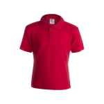 Modisches Kinder-Poloshirt aus 100 % Baumwolle, 180 g/m2, Keya farbe rot erste Ansicht