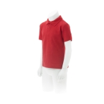 Modisches Kinder-Poloshirt aus 100 % Baumwolle, 180 g/m2, Keya farbe rot dritte Ansicht