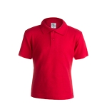 Modisches Kinder-Poloshirt aus 100 % Baumwolle, 180 g/m2, Keya farbe rot