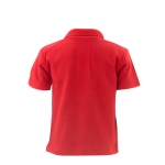 Modisches Kinder-Poloshirt aus 100 % Baumwolle, 180 g/m2, Keya farbe rot