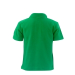 Modisches Kinder-Poloshirt aus 100 % Baumwolle, 180 g/m2, Keya farbe grün