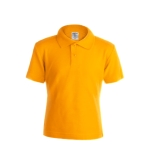 Modisches Kinder-Poloshirt aus 100 % Baumwolle, 180 g/m2, Keya farbe dunkelgelb