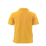 Modisches Kinder-Poloshirt aus 100 % Baumwolle, 180 g/m2, Keya farbe dunkelgelb