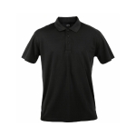 Atmungsaktives Funktions-Poloshirt aus Polyester, 180 g/m2, MKT farbe schwarz erste Ansicht