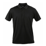 Atmungsaktives Funktions-Poloshirt aus Polyester, 180 g/m2, MKT farbe schwarz