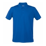 Atmungsaktives Funktions-Poloshirt aus Polyester, 180 g/m2, MKT farbe blau