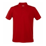 Atmungsaktives Funktions-Poloshirt aus Polyester, 180 g/m2, MKT farbe rot