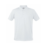 Atmungsaktives Funktions-Poloshirt aus Polyester, 180 g/m2, MKT farbe weiß erste Ansicht