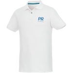 Poloshirts bedrucken u.a. aus Bio-Baumwolle, 220 g/m2, Elevate NXT Ansicht mit Siebdruck