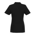 Damen-Poloshirt u.a. aus Bio-Baumwolle, 220 g/m2, Elevate NXT farbe schwarz