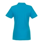 Damen-Poloshirt u.a. aus Bio-Baumwolle, 220 g/m2, Elevate NXT farbe blau