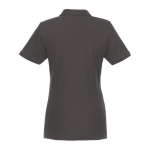 Damen-Poloshirt u.a. aus Bio-Baumwolle, 220 g/m2, Elevate NXT farbe dunkelgrau