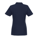 Damen-Poloshirt u.a. aus Bio-Baumwolle, 220 g/m2, Elevate NXT farbe marineblau