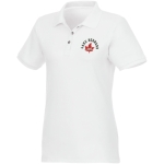 Damen-Poloshirt u.a. aus Bio-Baumwolle, 220 g/m2, Elevate NXT Druckansicht des Logos 2