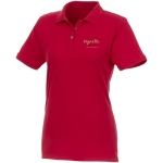 Damen-Poloshirt u.a. aus Bio-Baumwolle, 220 g/m2, Elevate NXT Druckansicht des Logos 2