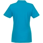 Damen-Poloshirt u.a. aus Bio-Baumwolle, 220 g/m2, Elevate NXT zweite Rückansicht