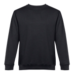 Unisex Sweatshirt aus Polyester und Baumwolle, 300 g/m2, THC Delta farbe schwarz