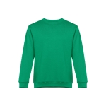 Unisex Sweatshirt aus Polyester und Baumwolle, 300 g/m2, THC Delta farbe grün zweite Ansicht